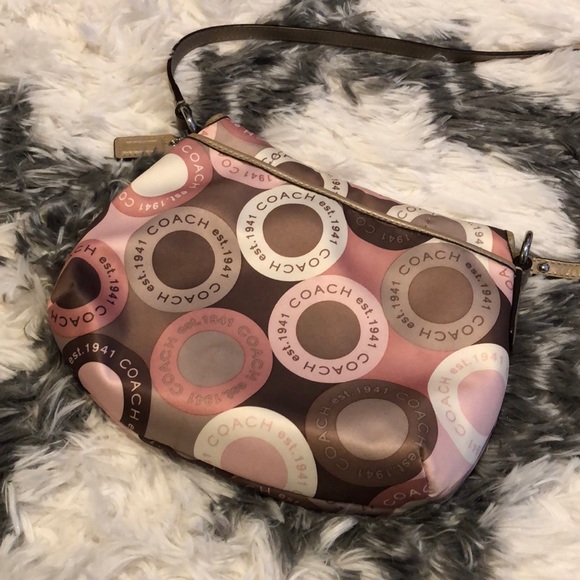 Gently Used: Coach Pink Limited Edition Crossbody - Picture 2 of 5